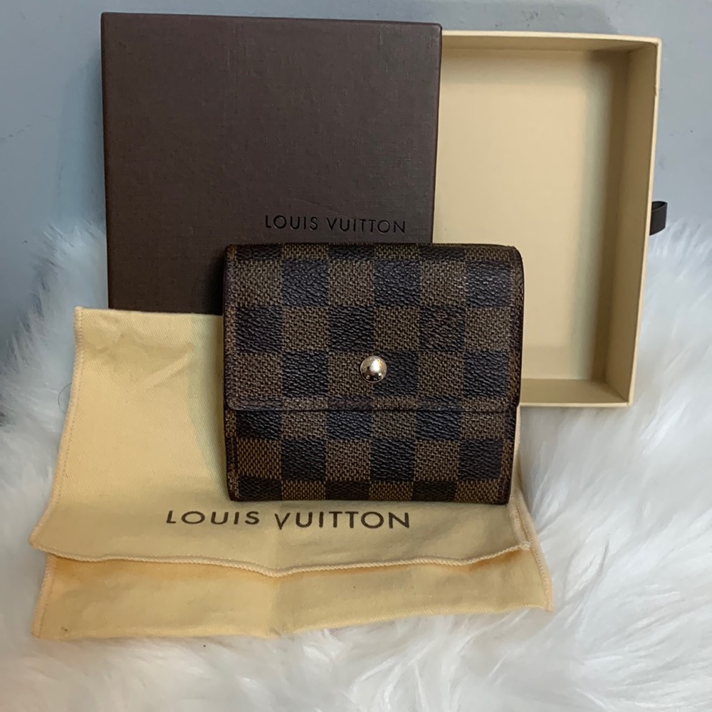 2008 authentic Louis Vuitton Elise compact wallet with box and dustbag - Picture 2 of 15